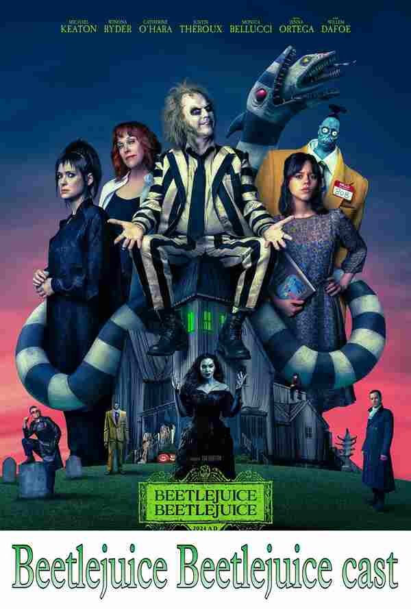 Beetlejuice 2 cast